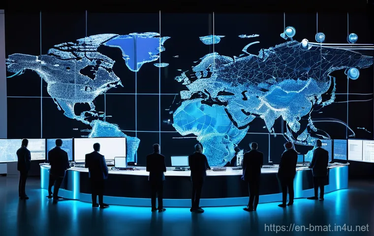 건축자재 마케팅에서의 리스크 관리 - **Prompt:** A dynamic, high-angle shot of a sophisticated supply chain network. In the foreground, a...